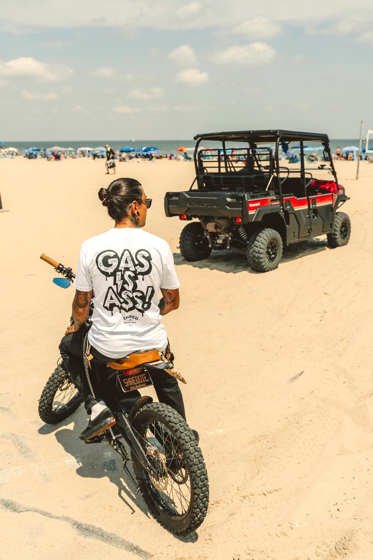 Gas is Ass! Shirt - White Tattoo Edition