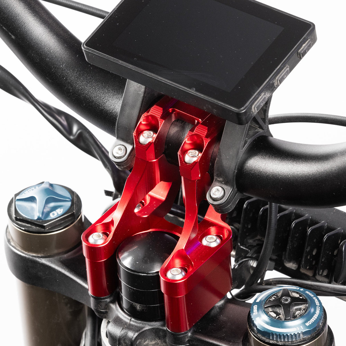 E-Moto Bar Mount for E-Ride PRO, Talaria & Surron LBX with 1" Riser