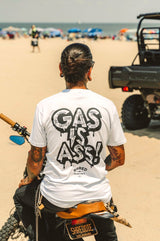 Gas is Ass! Shirt - White Tattoo Edition