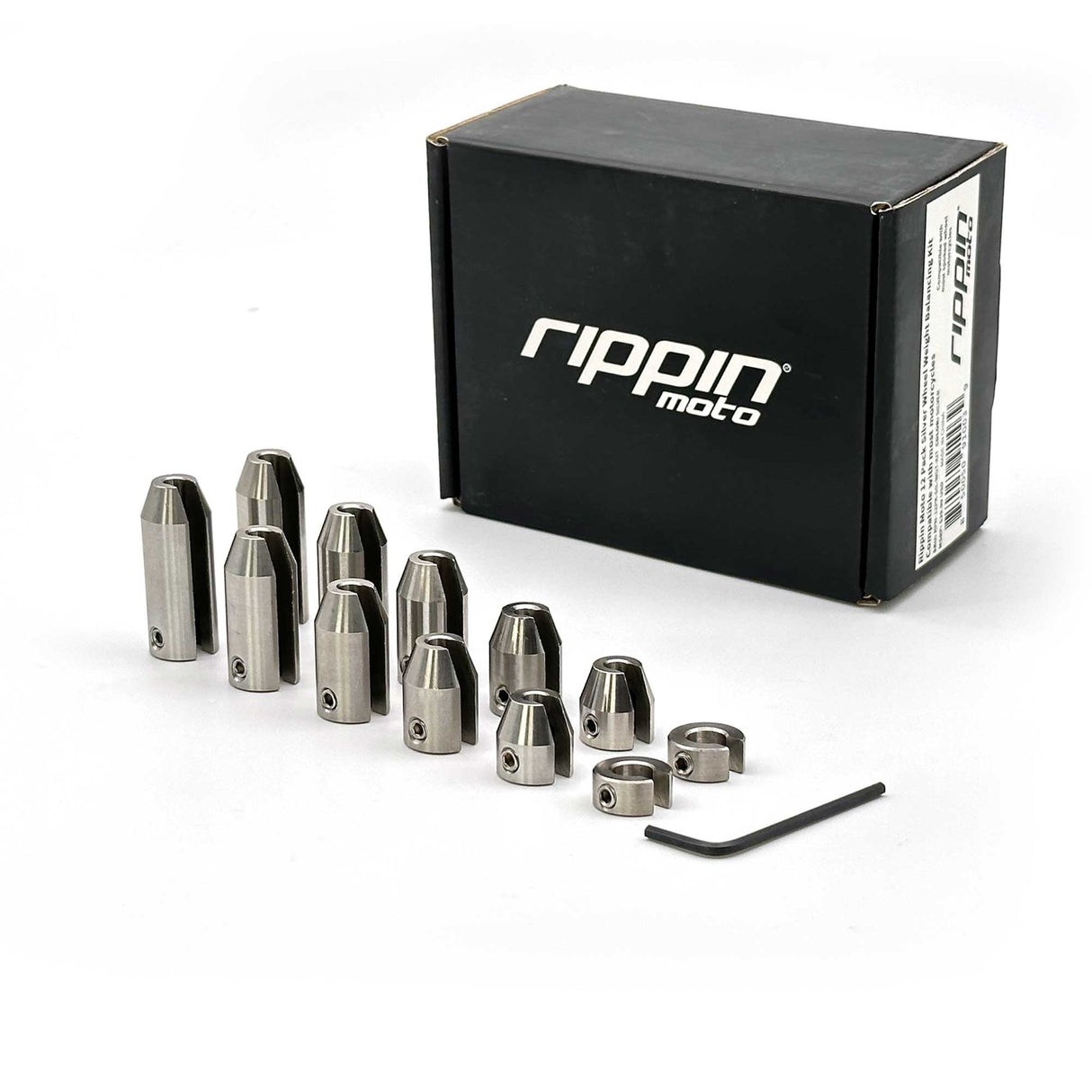 12 Pack Spoke Wheel Weight Kit (Nickel Finish)