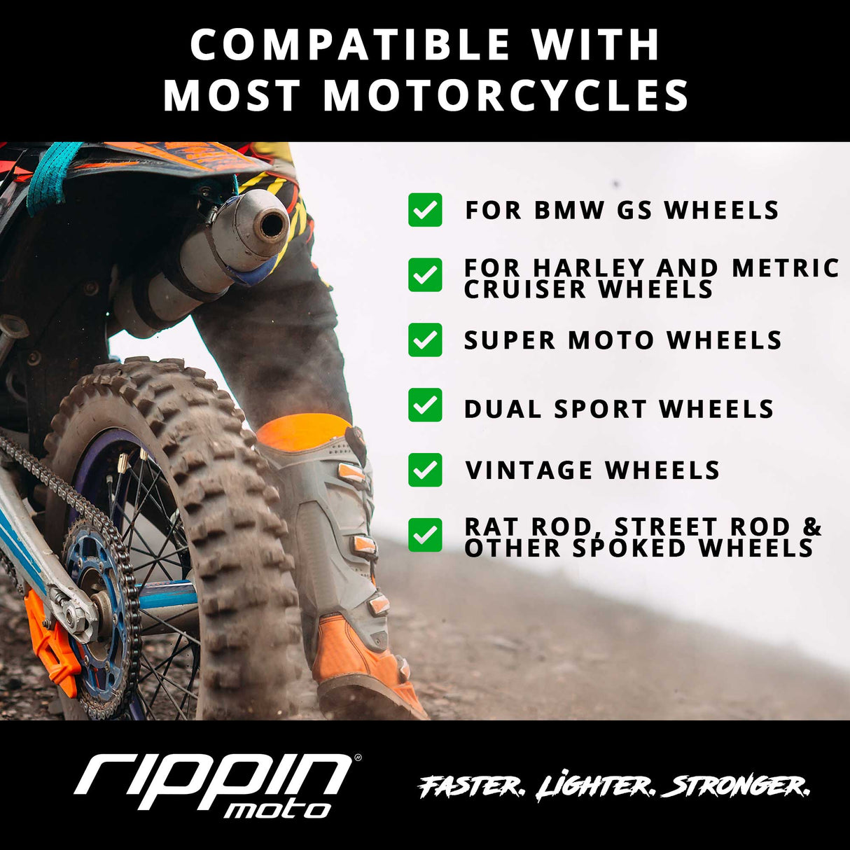 12 Pack Spoke Wheel Weight Kit (Nickel Finish)