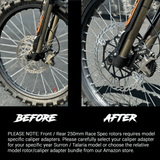 250mm Race Spec Oversize Brake Rotor [Front]