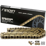 RPN420MX Premium Gold MX O-Ring Chain for Sur-Ron LBX, Talaria, Rawrr & E-Ride PRO SS