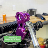 E-Moto Bar Mount for E-Ride PRO, Talaria & Surron LBX with 1" Riser